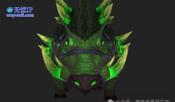 魔兽世界：魔兽：第一次觉得猪当坐骑也那么帅！最帅邪能猪猪即将登陆商栈！