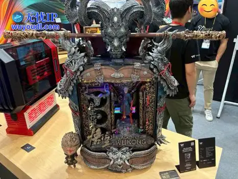 中国台湾PC大展酷炫MOD机箱大赏!《黑神话》牛魔装镇场